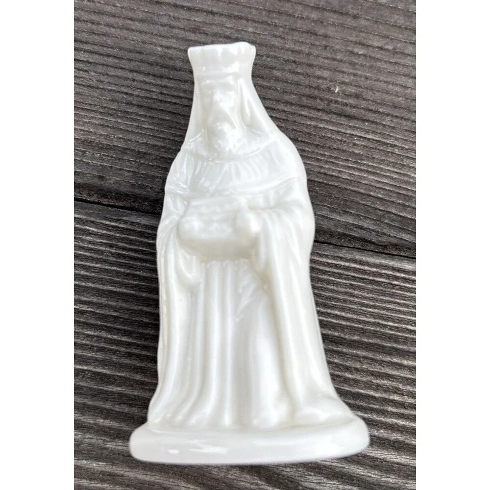 VTG Heartline Hallmark Nativity Christmas Wiseman Piece 3